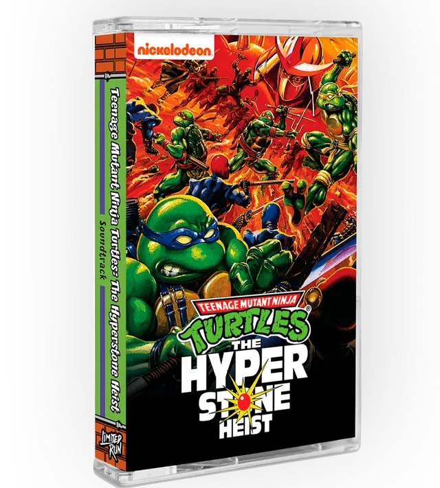 limited-run-tmnt-hyperstone-heist-kassette-soundtrack-tape image 1