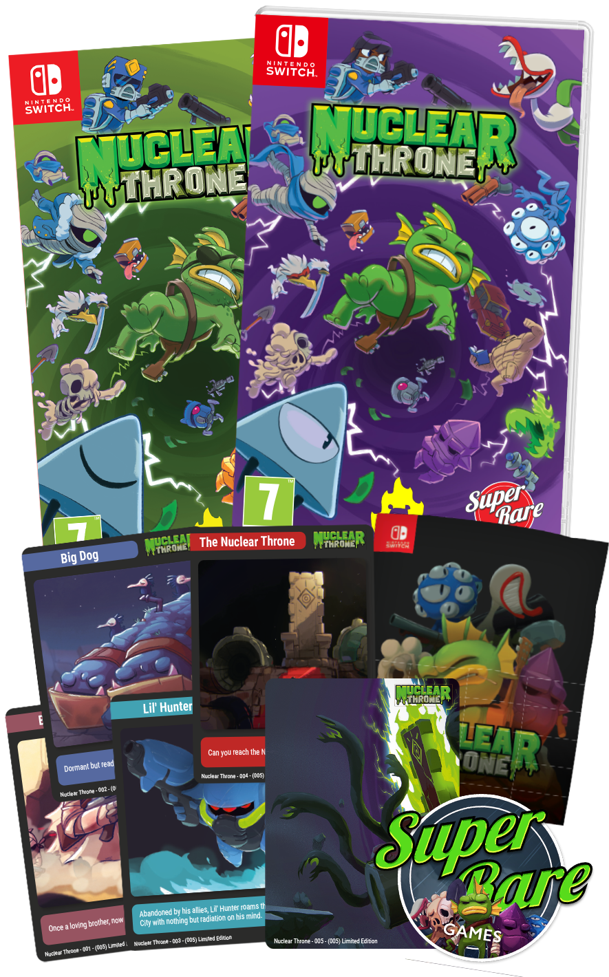 super-rare-games-srg-126-nuclear-throne-switch-spiel-sammler-edition image 3