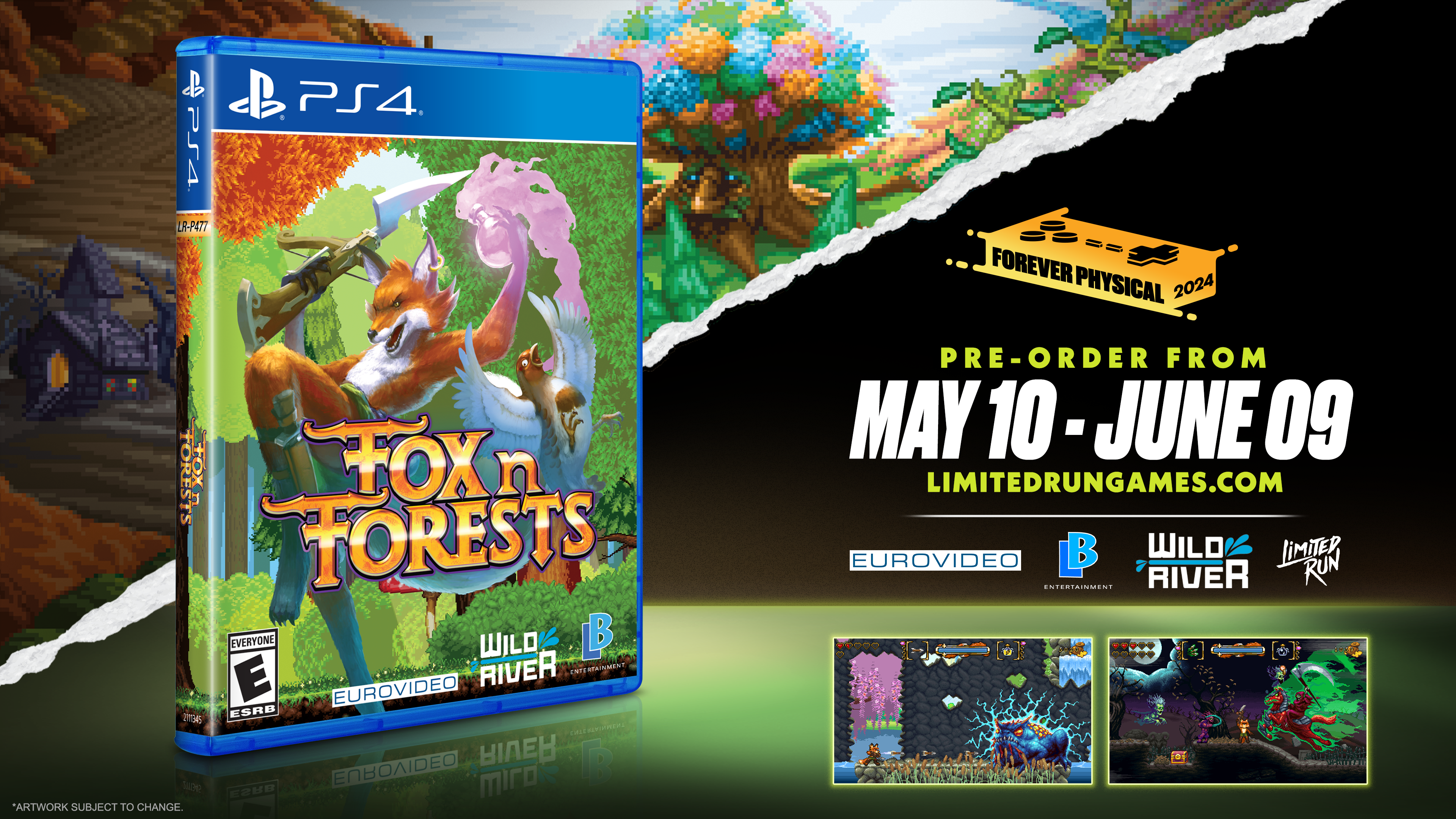 limited-run-561-fox-n-forests-ps4-spiel-jump-and-run-pixel-art image 3