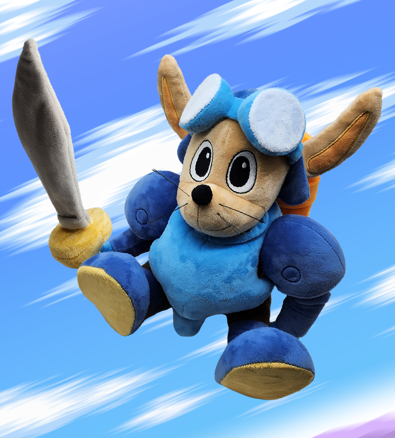 limited-run-rocket-knight-sparkster-pl-sch-20cm-figur image 2