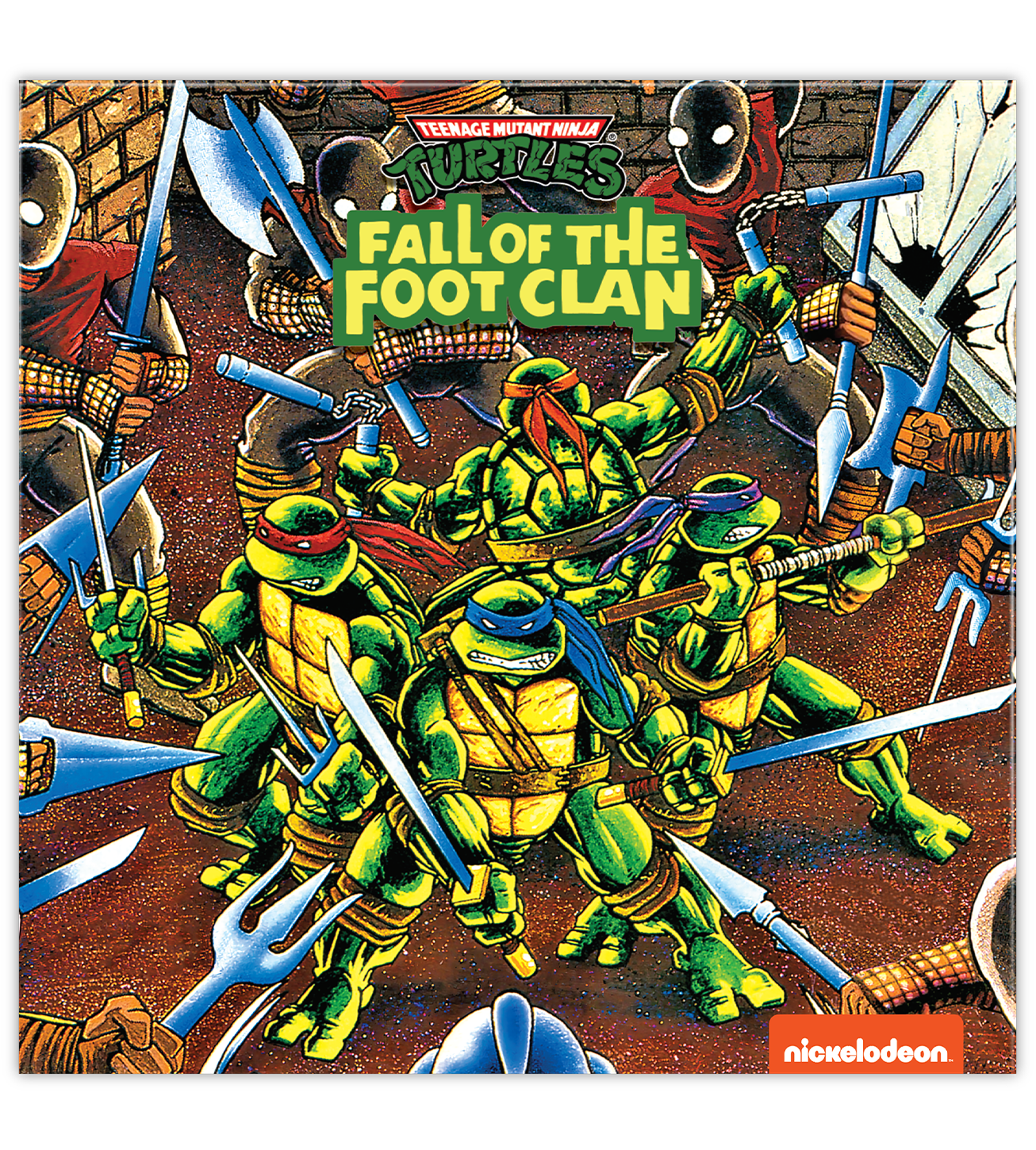 tmnt-fall-of-the-foot-clan-vinyl-lp-green-ooze-edition image 1