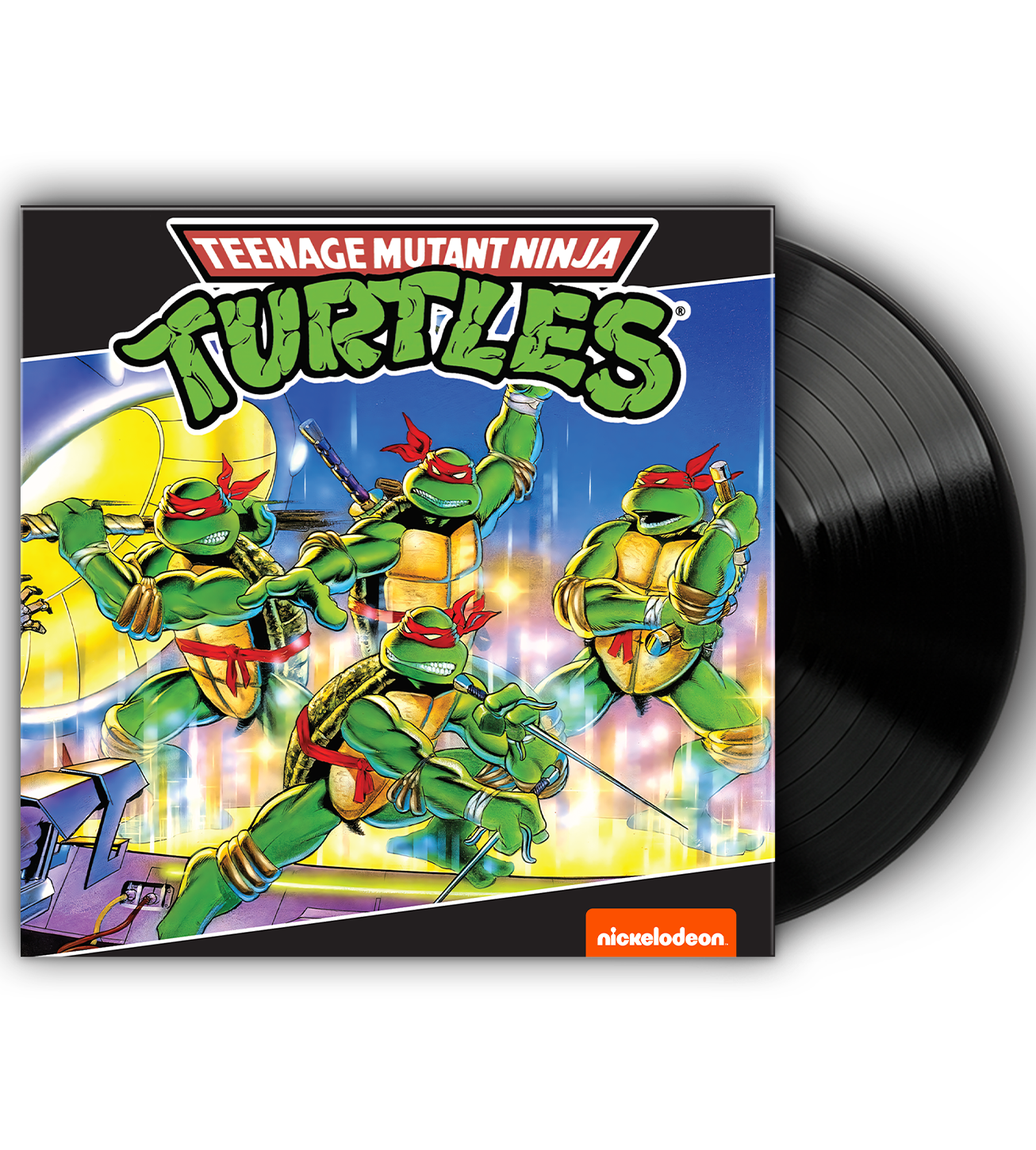 limited-run-games-tmnt-nes-vinyl-soundtrack-black-vinyl image 3