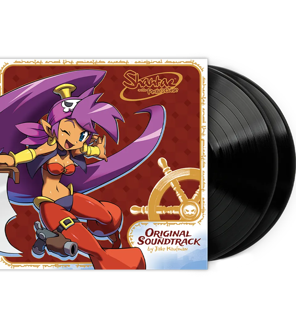 limited-run-shantae-pirate-s-curse-2lp-vinyl-soundtrack image 1