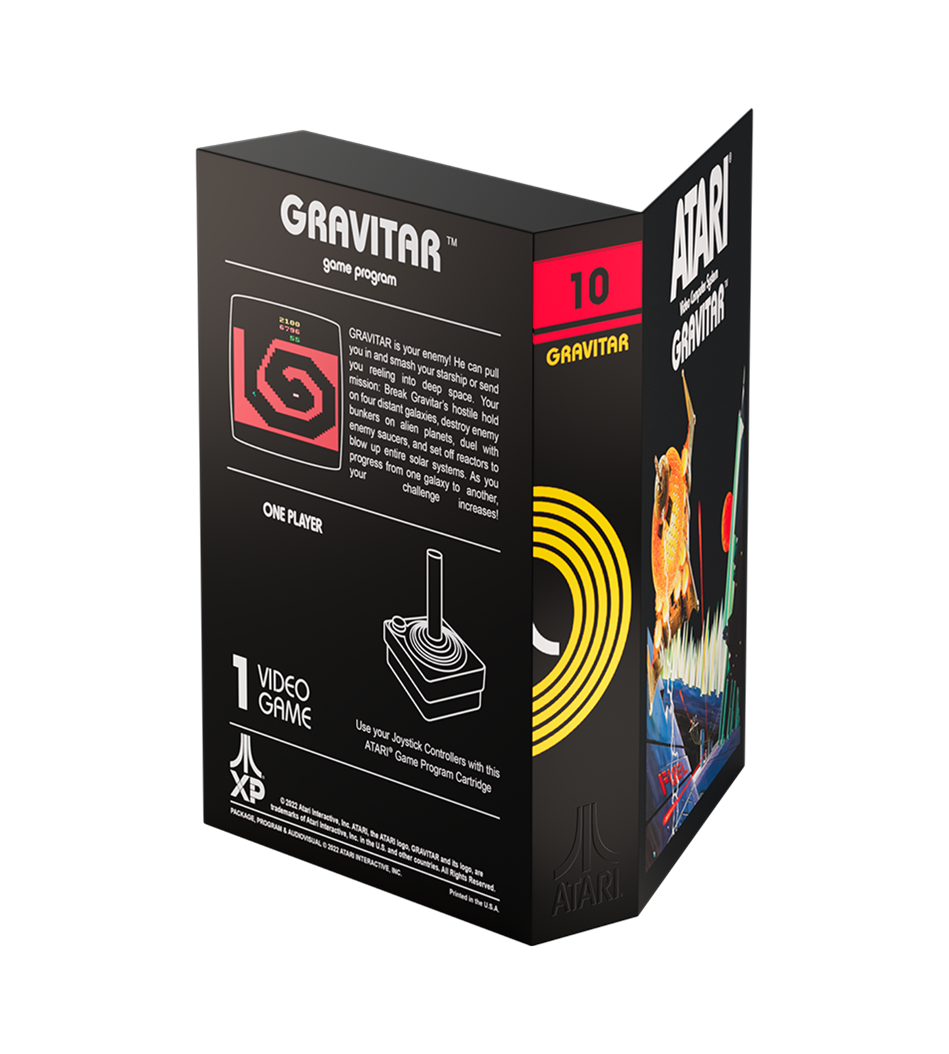 limited-run-gravitar-atari-limited-edition-retro-spiel image 3