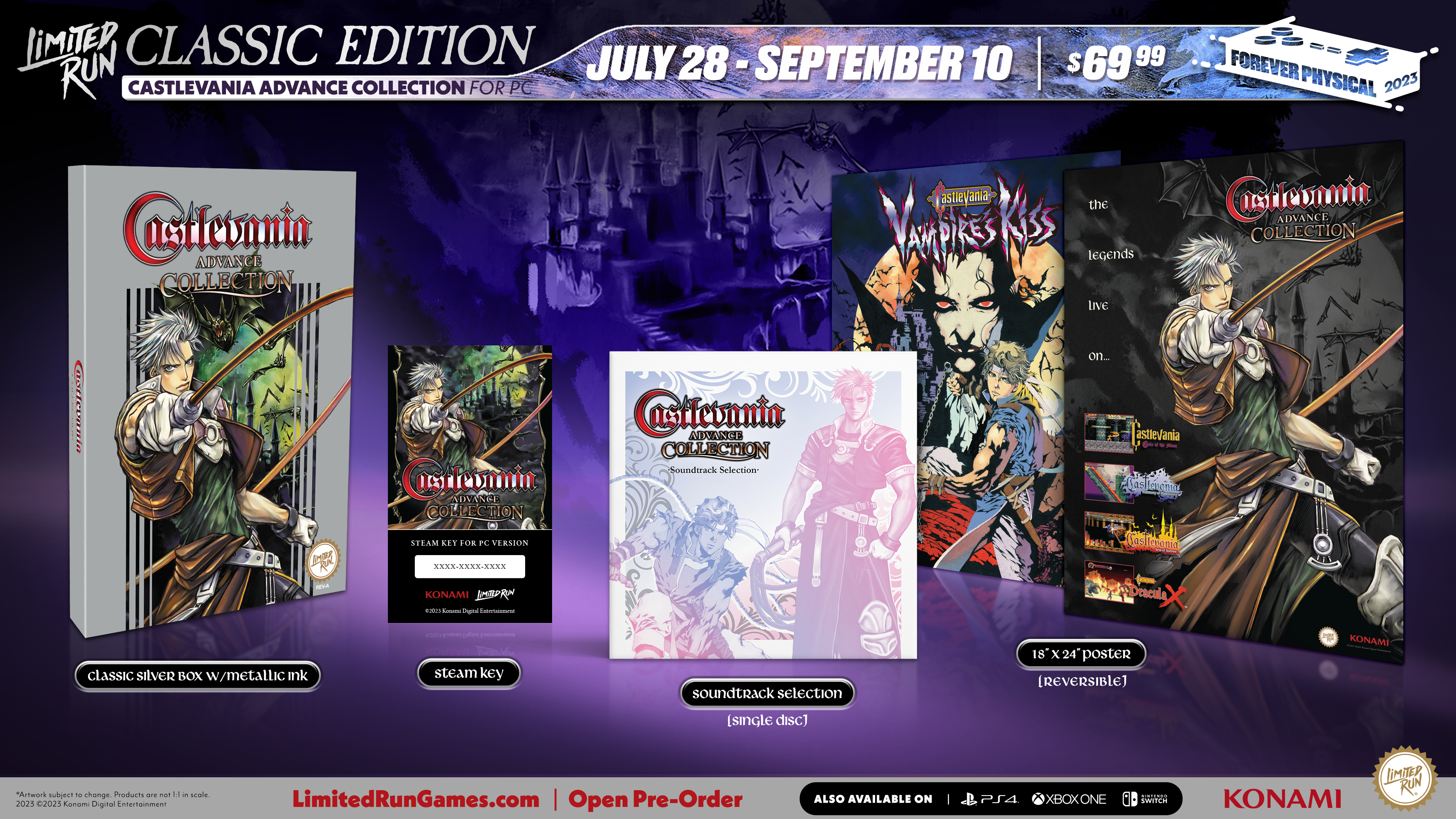 limited-run-castlevania-advance-collection-classic-edition-pc-usb-spiel image 3