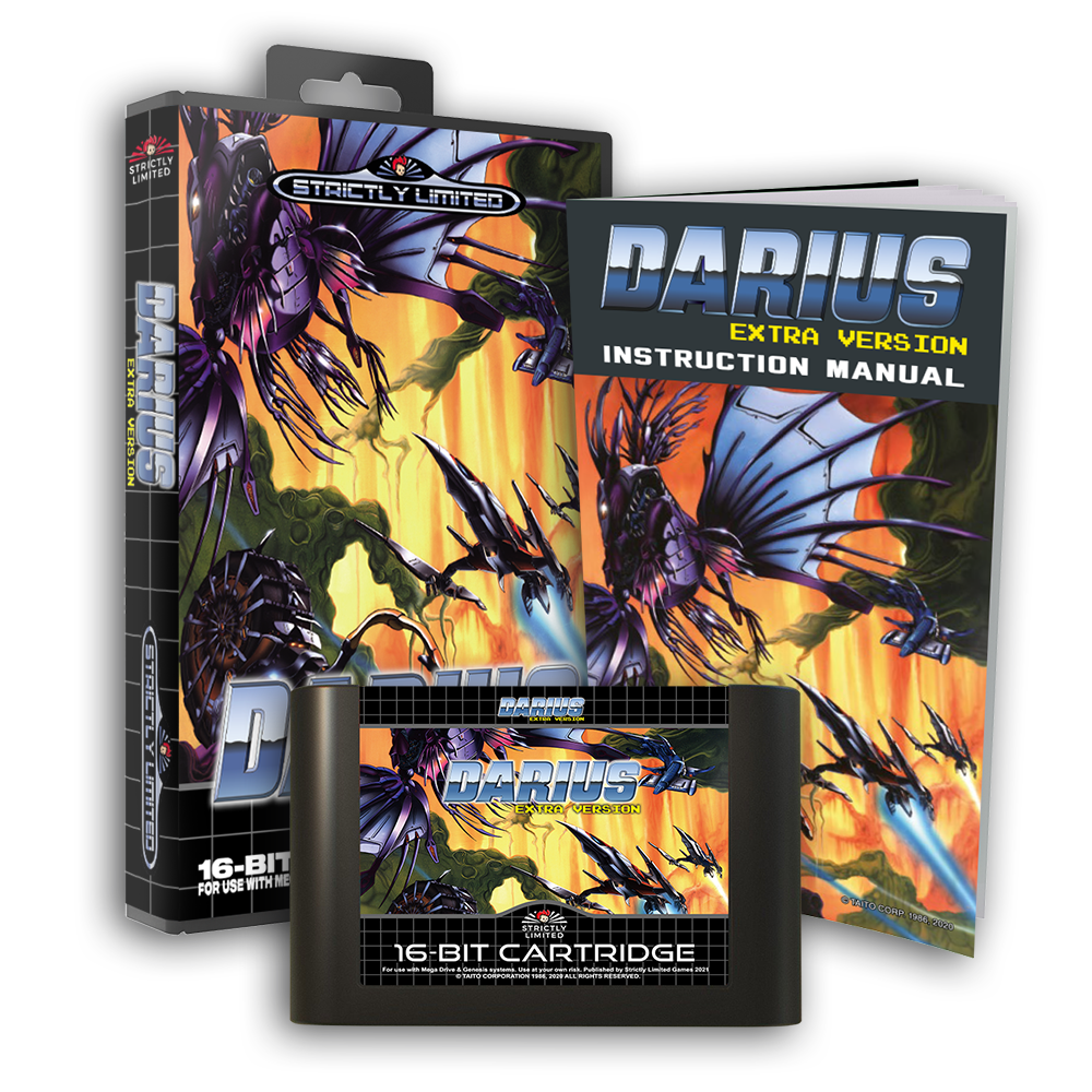 strictly-limited-games-darius-extra-version-mega-drive-modul image 5