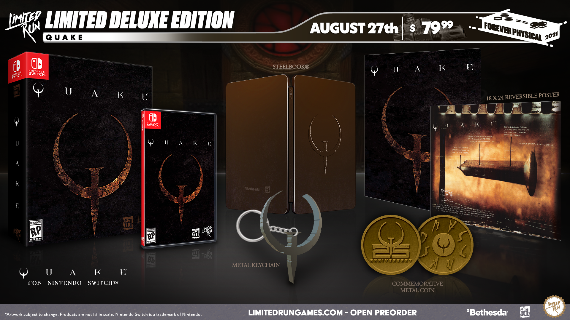 switch-limited-run-119-quake-switch-spiel-deluxe-edition-steelbook image 2