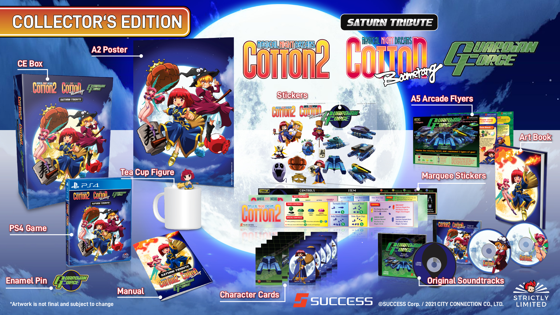 strictly-limited-cotton-guardian-force-saturn-tribute-ps4-sammler-edition image 2