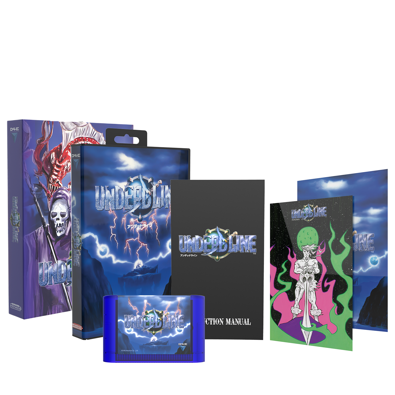 strictly-limited-games-undeadline-collector-s-edition-mega-drive-modul image 1