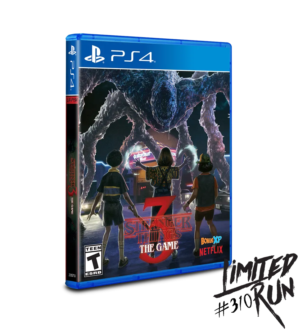 limited-run-310-stranger-things-3-the-game-ps4-disc-standard image 1