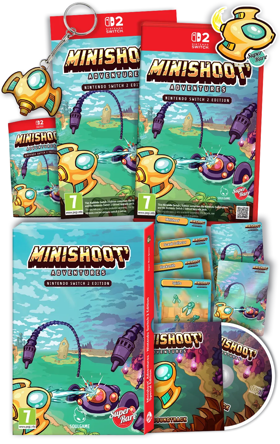 super-rare-games-se-01-minishoot-adventures-switch-2-spiel-special-edition image 1