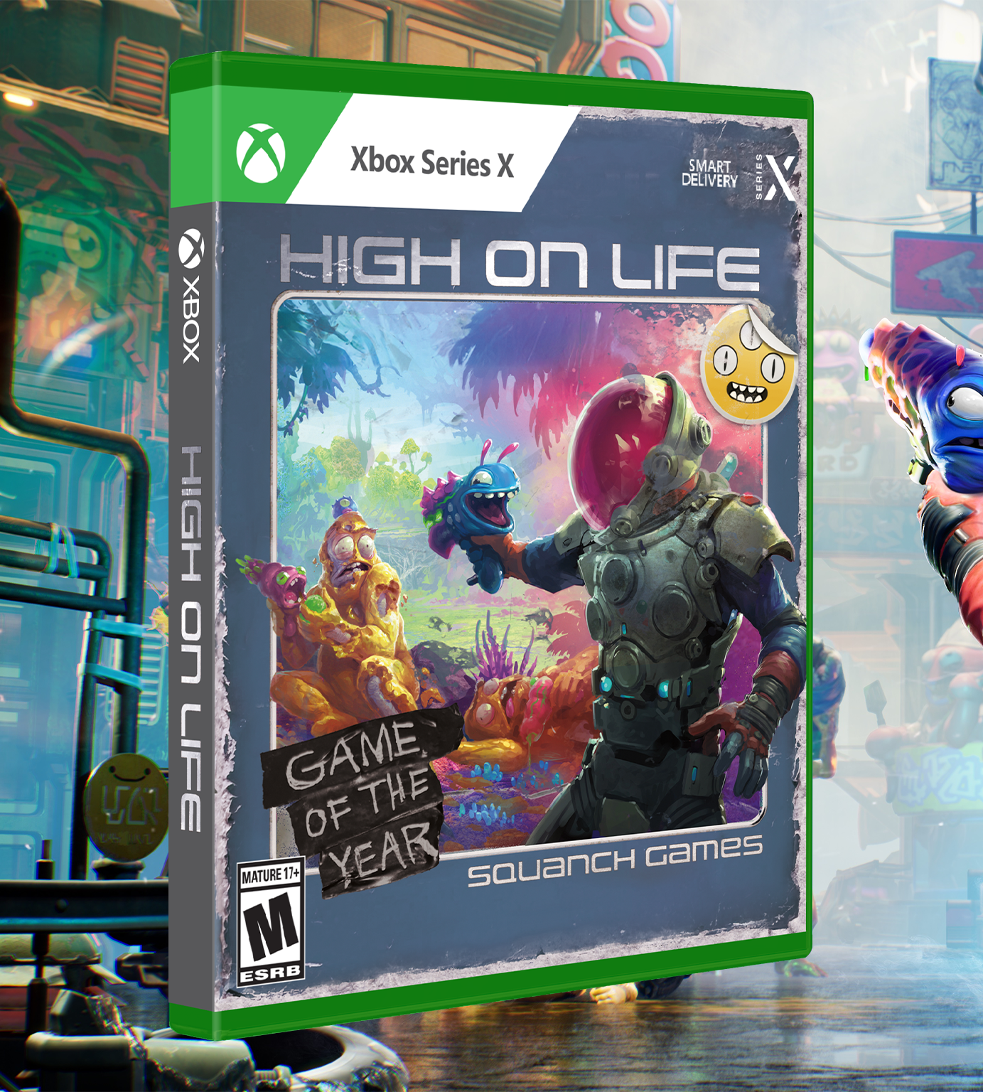 limited-run-high-on-life-xbox-series-x-disc-shooter-standard-edition image 2