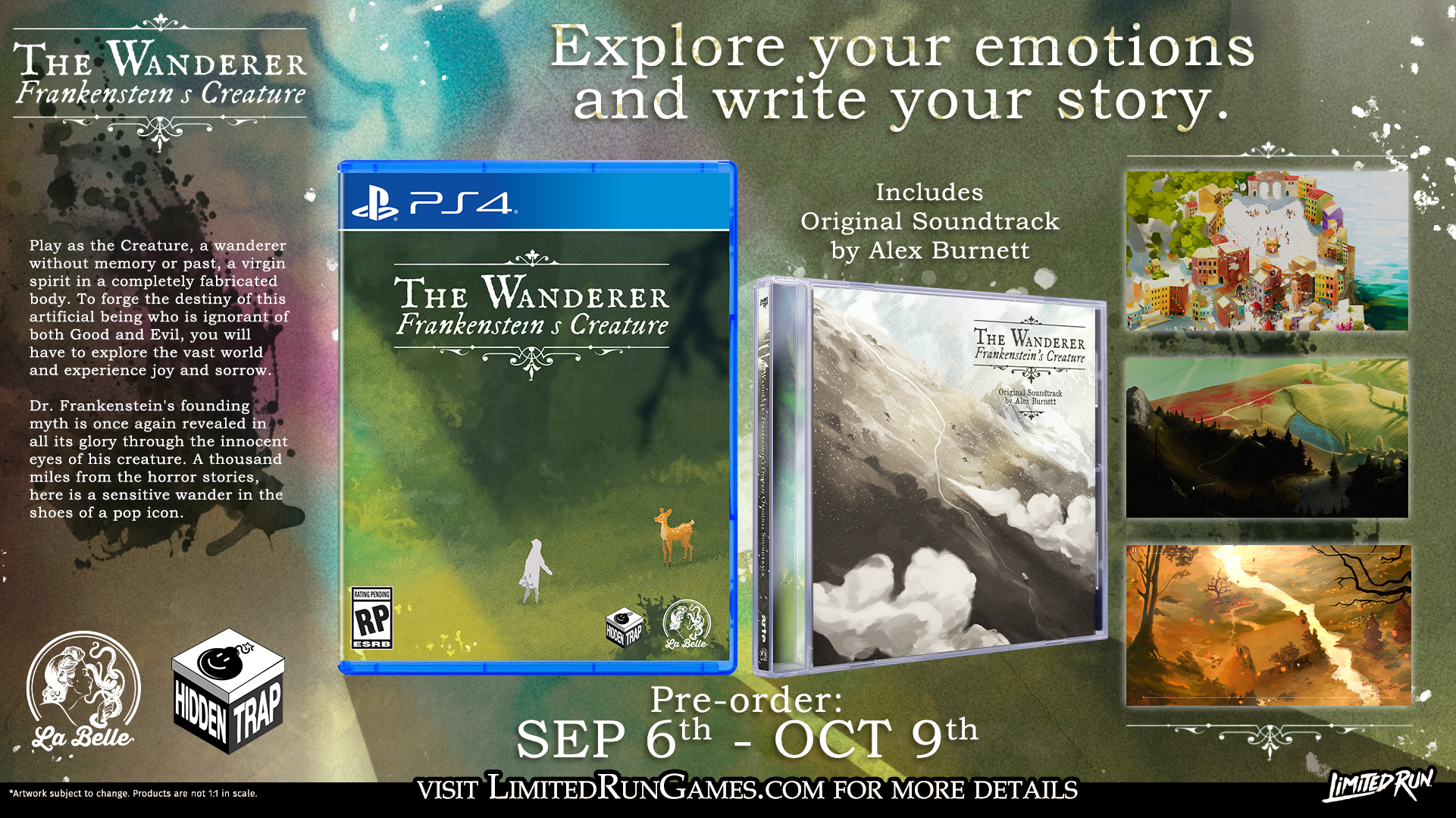 limited-run-the-wanderer-frankenstein-s-creature-ps4-spiel image 4