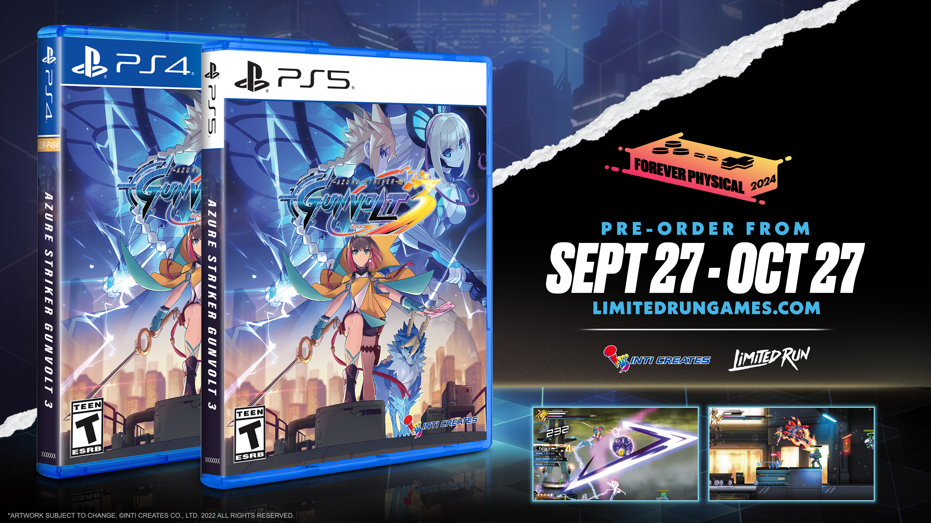 limited-run-azure-striker-gunvolt-3-ps5-standard image 2