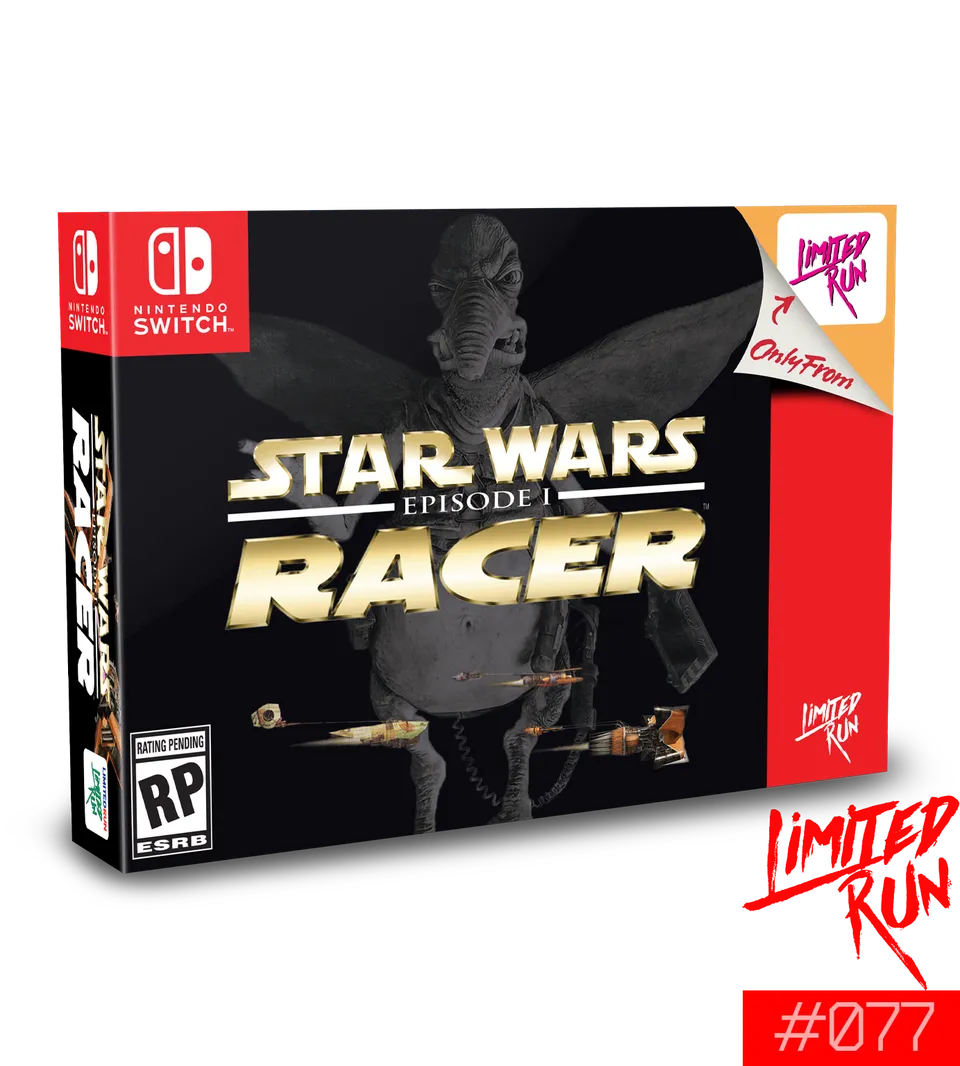 limited-run-77-star-wars-episode-i-racer-switch-spiel-classic-edition image 1