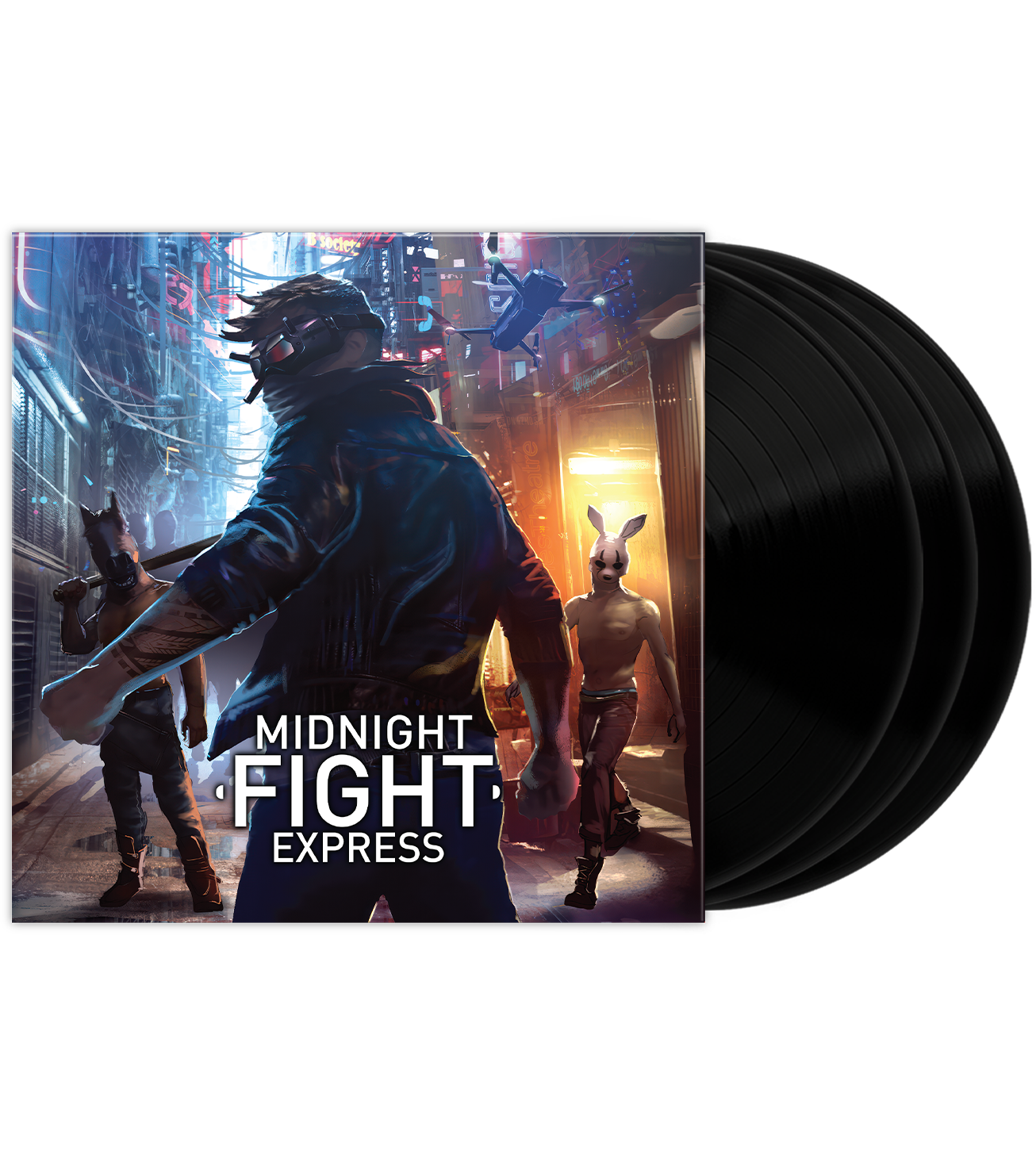 limited-run-midnight-fight-express-3lp-vinyl-soundtrack image 1