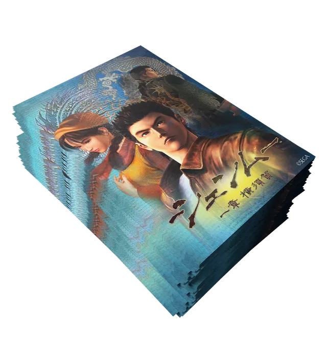 limited-run-games-shenmue-trading-card-sleeves-kartenh-llen image 1