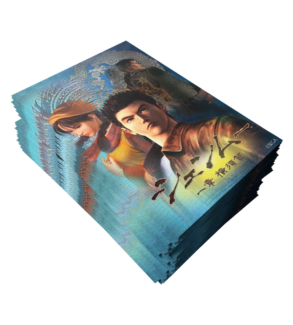 limited-run-games-shenmue-trading-card-sleeves-kartenh-llen image 1