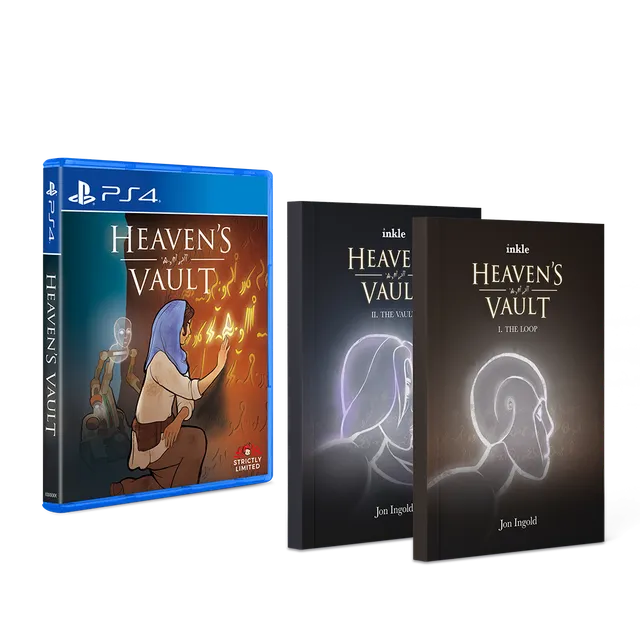 strictly-limited-games-heavens-vault-limited-edition-ps4-spiel-bundle image 1