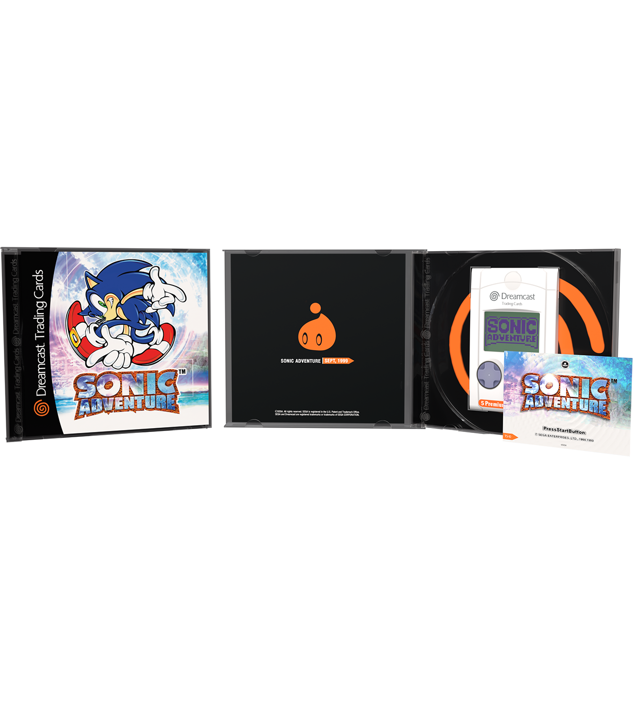 limited-run-sonic-adventure-jewel-case-trading-cards-sammelkarten-pack image 2