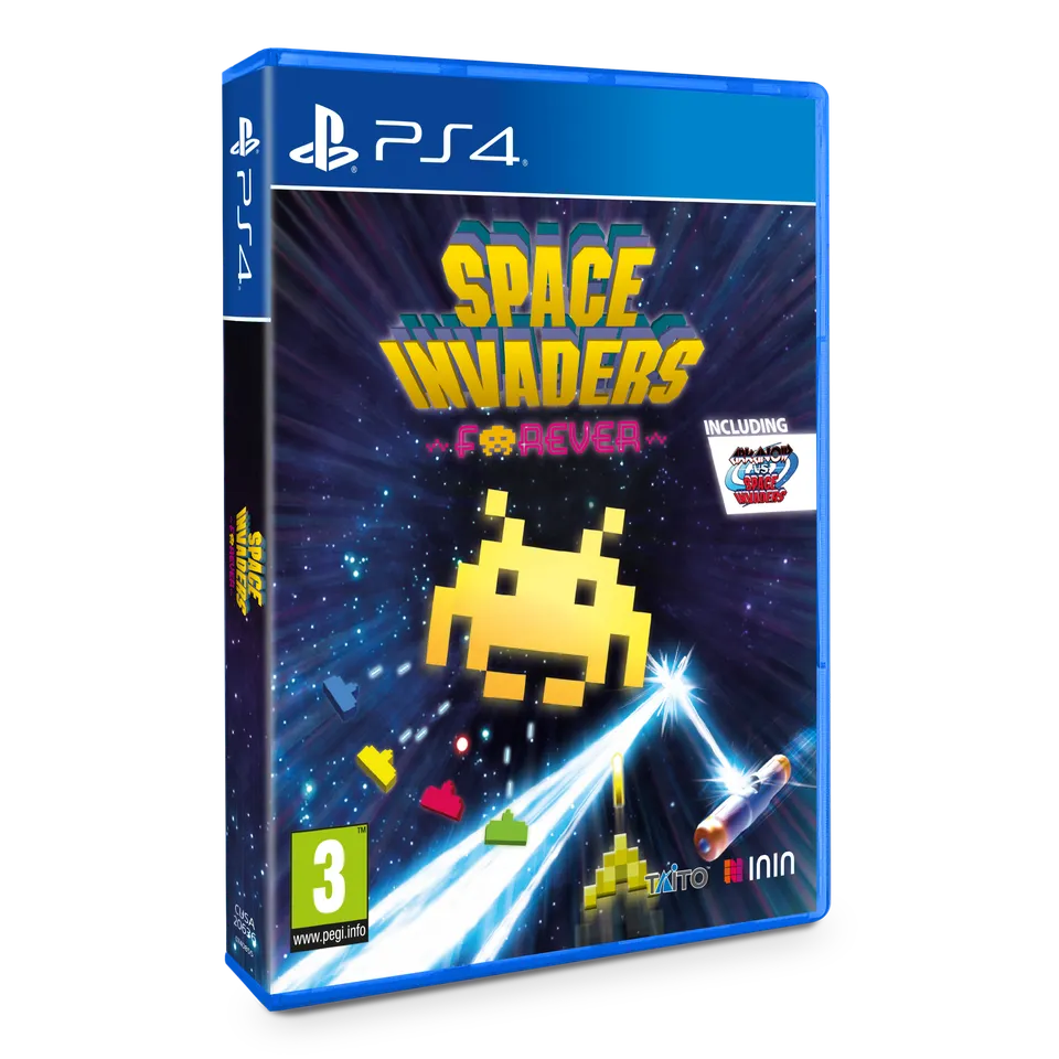 inin-games-space-invaders-forever-ps4-spiel-collection-3-in-1 image 1