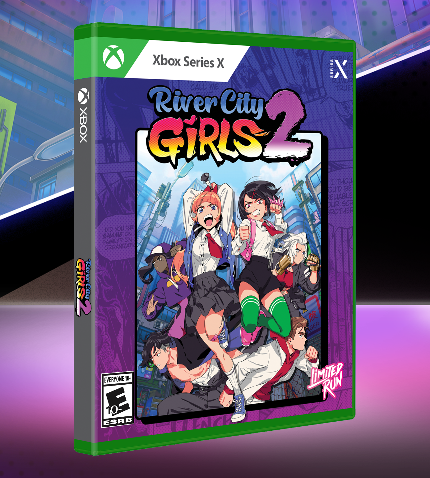 limited-run-river-city-girls-2-3-xbox-spiel-beat-em-up-co-op image 2