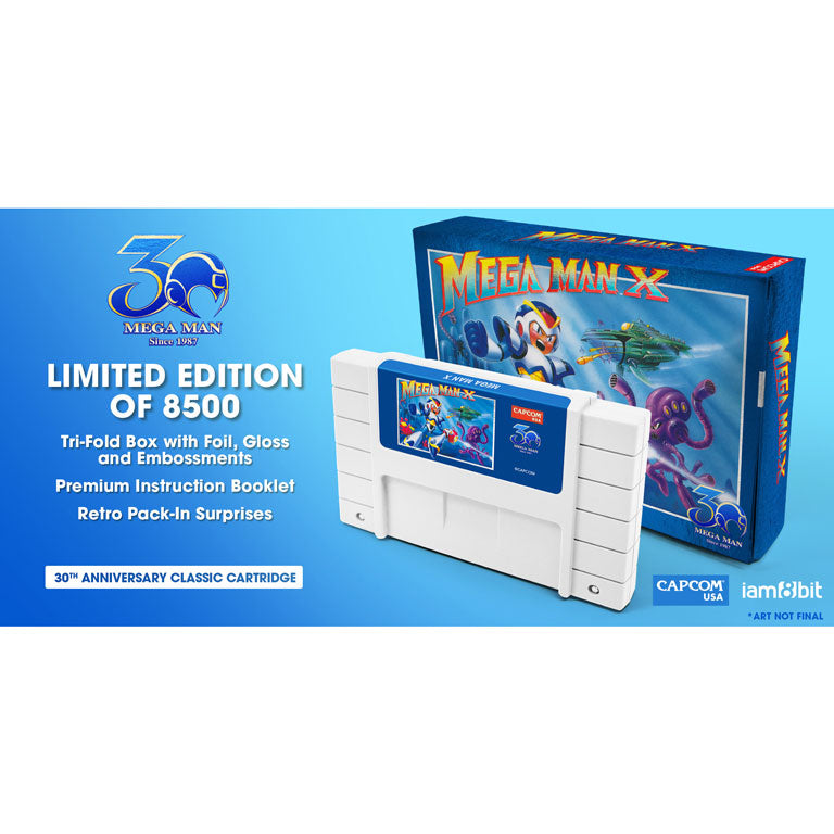 iam8bit-legacy-cartridge-mega-man-x-snes-modul-30th-anniversary image 5