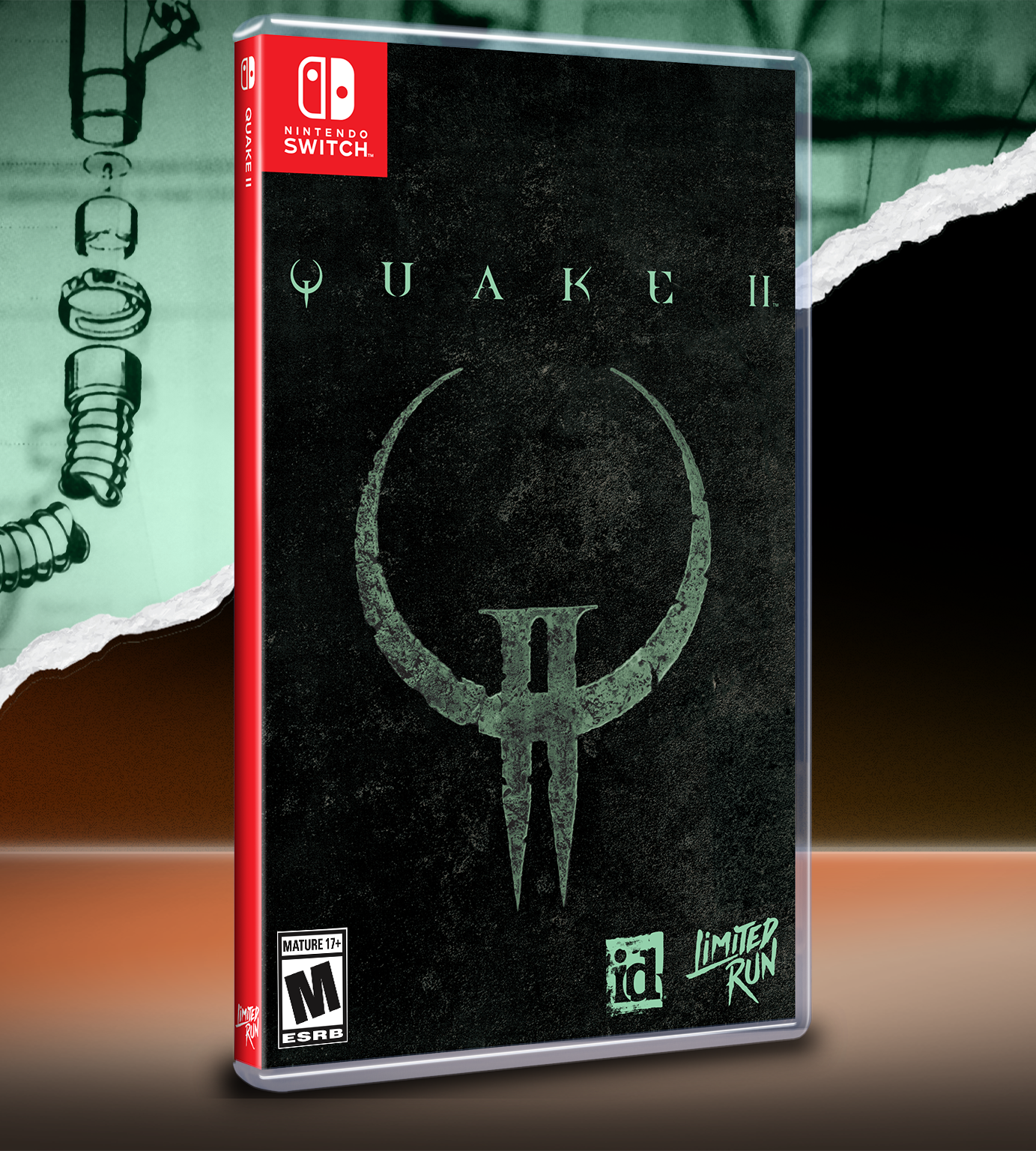 switch-limited-run-207-quake-ii-switch-spiel-cartridge image 2