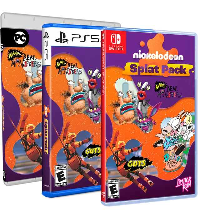 limited-run-nickelodeon-splat-pack-switch-spiel-standard-edition-retro image 1
