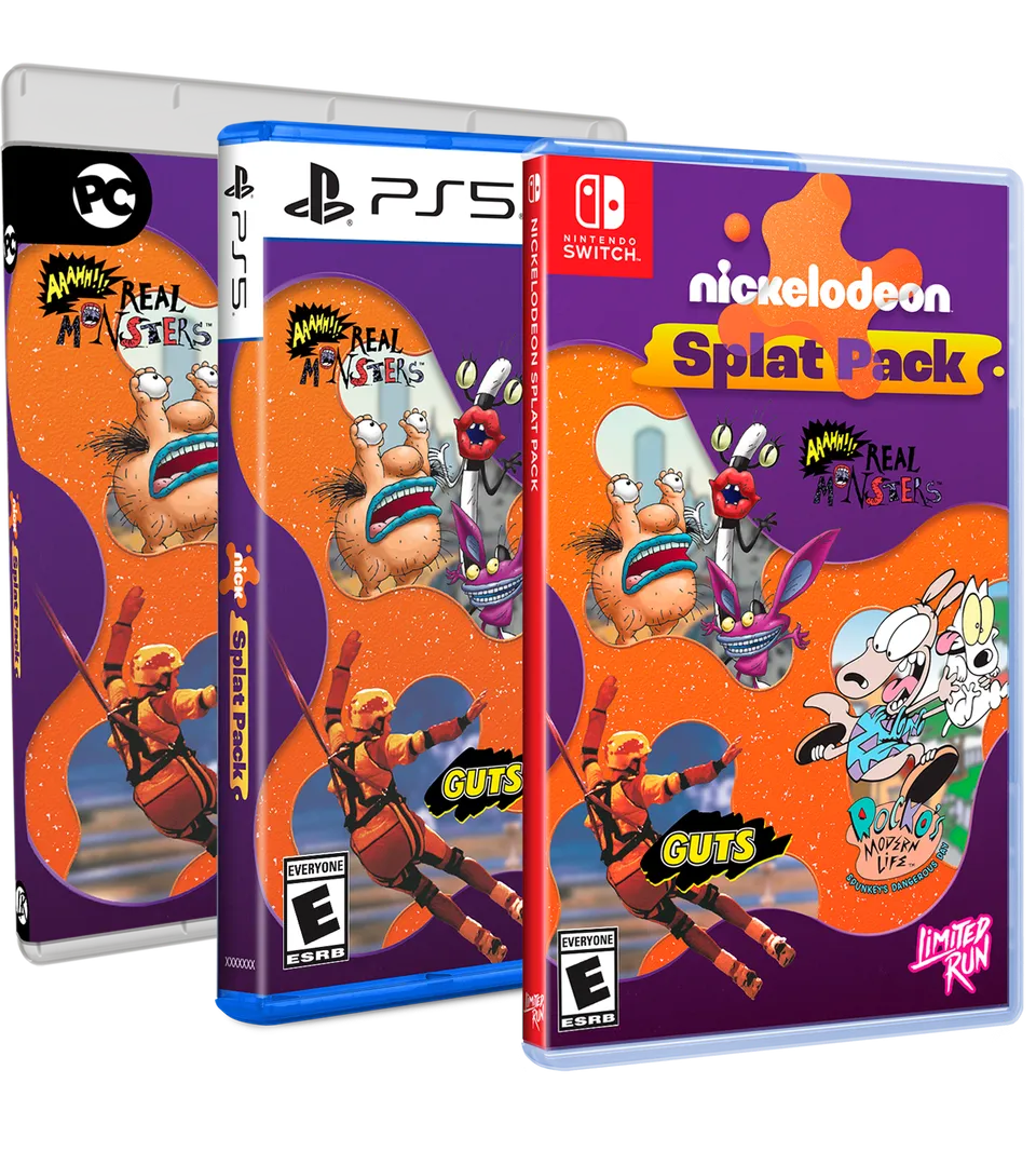 limited-run-nickelodeon-splat-pack-switch-spiel-standard-edition-retro image 1