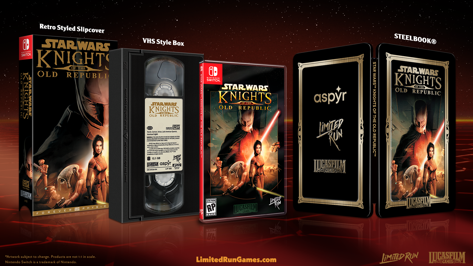 switch-limited-run-122-star-wars-kotor-switch-spiel-vhs-edition image 3