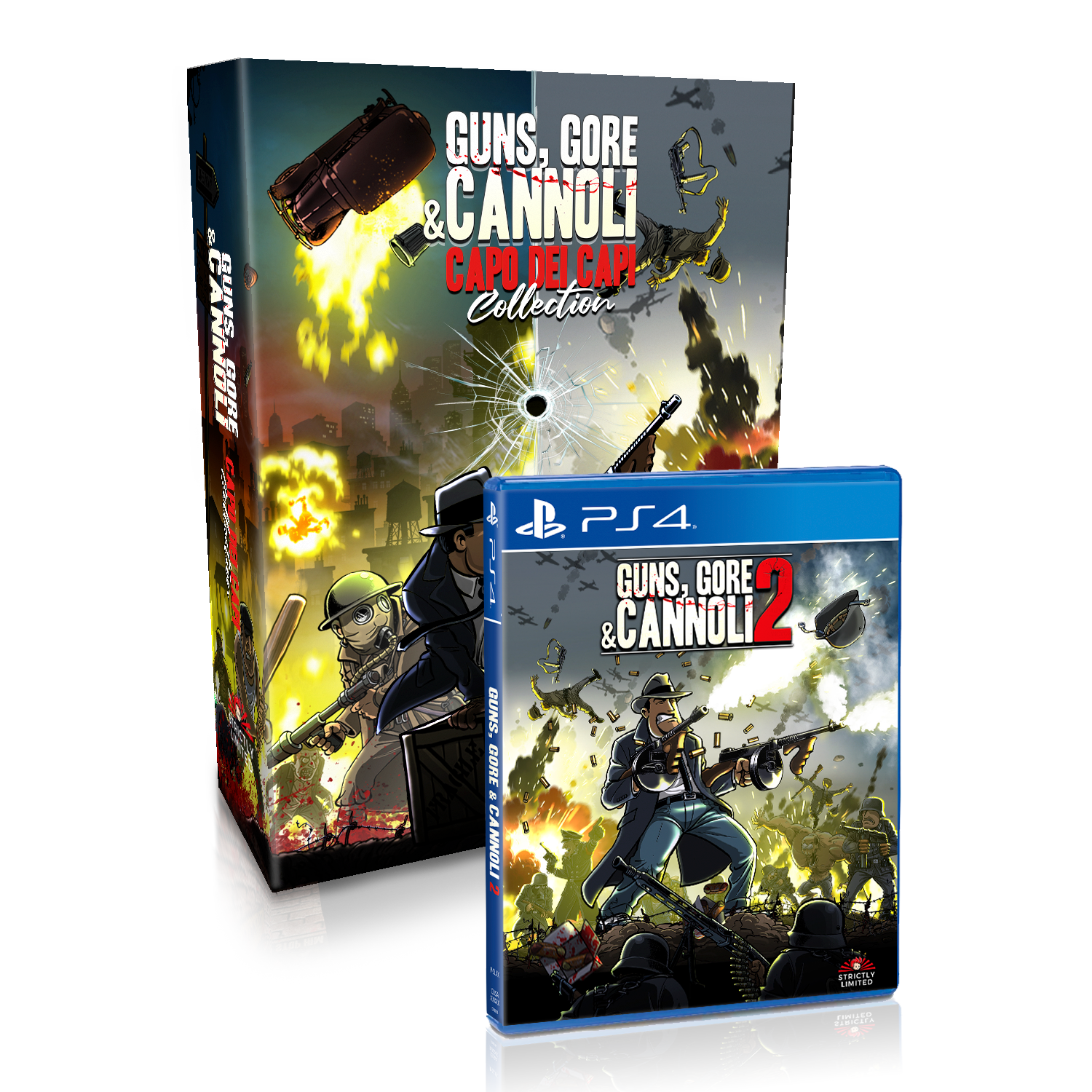 strictly-limited-guns-gore-cannoli-2-ps4-fan-edition-capo image 1