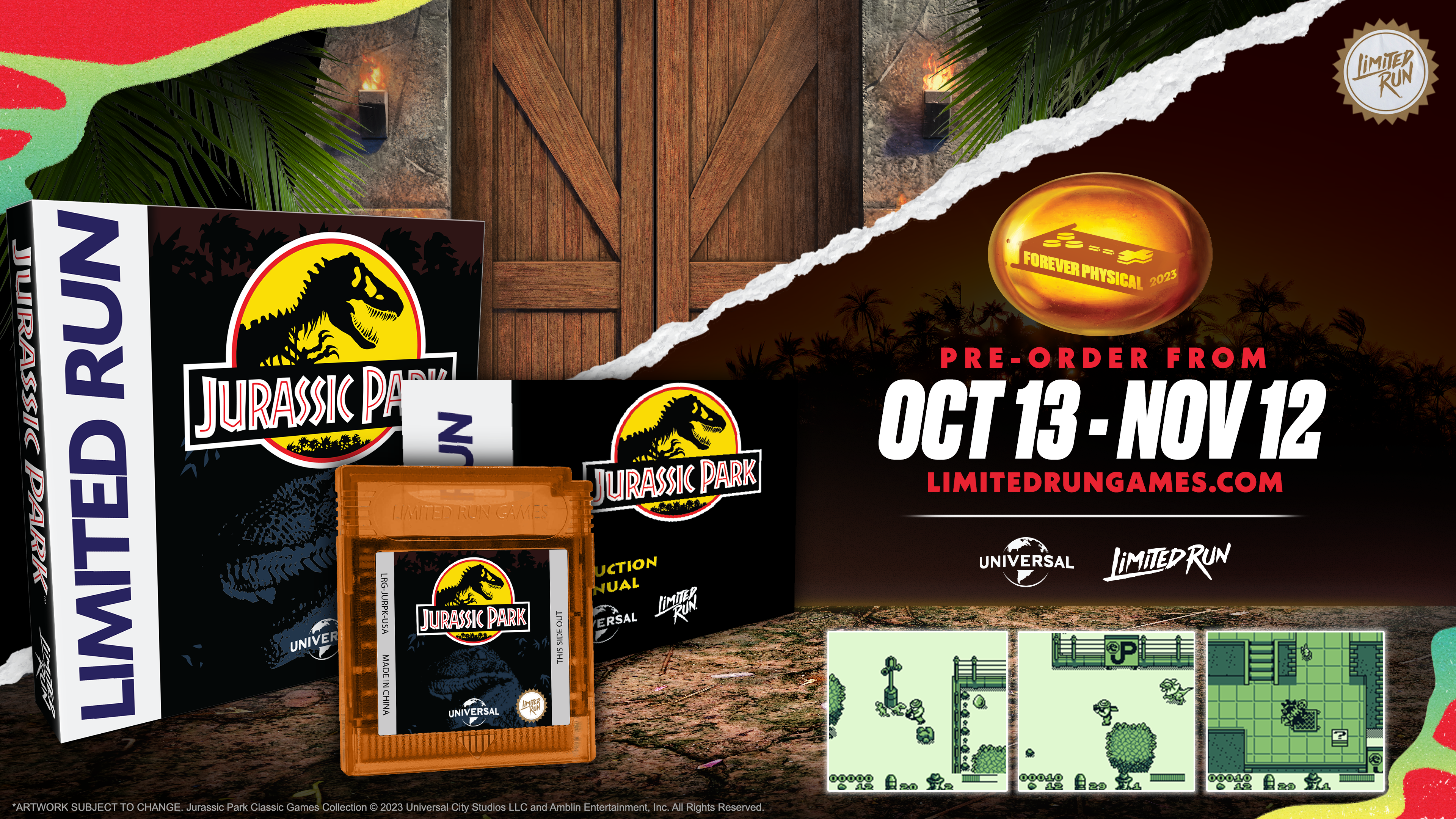 limited-run-jurassic-park-gb-modul-gameboy-action-spiel image 5