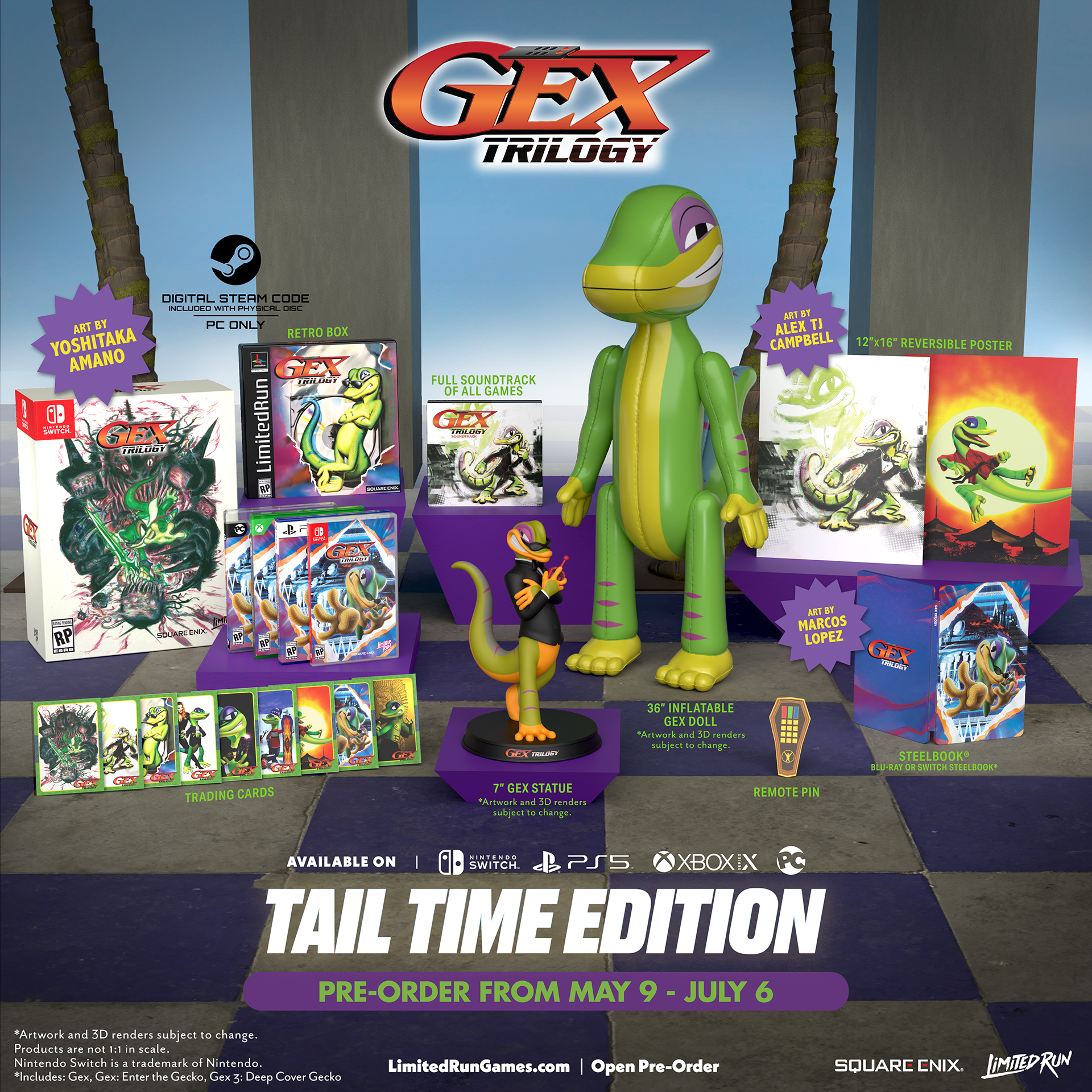 limited-run-gex-trilogy-tail-time-edition-switch-spiel-retro-collection image 2