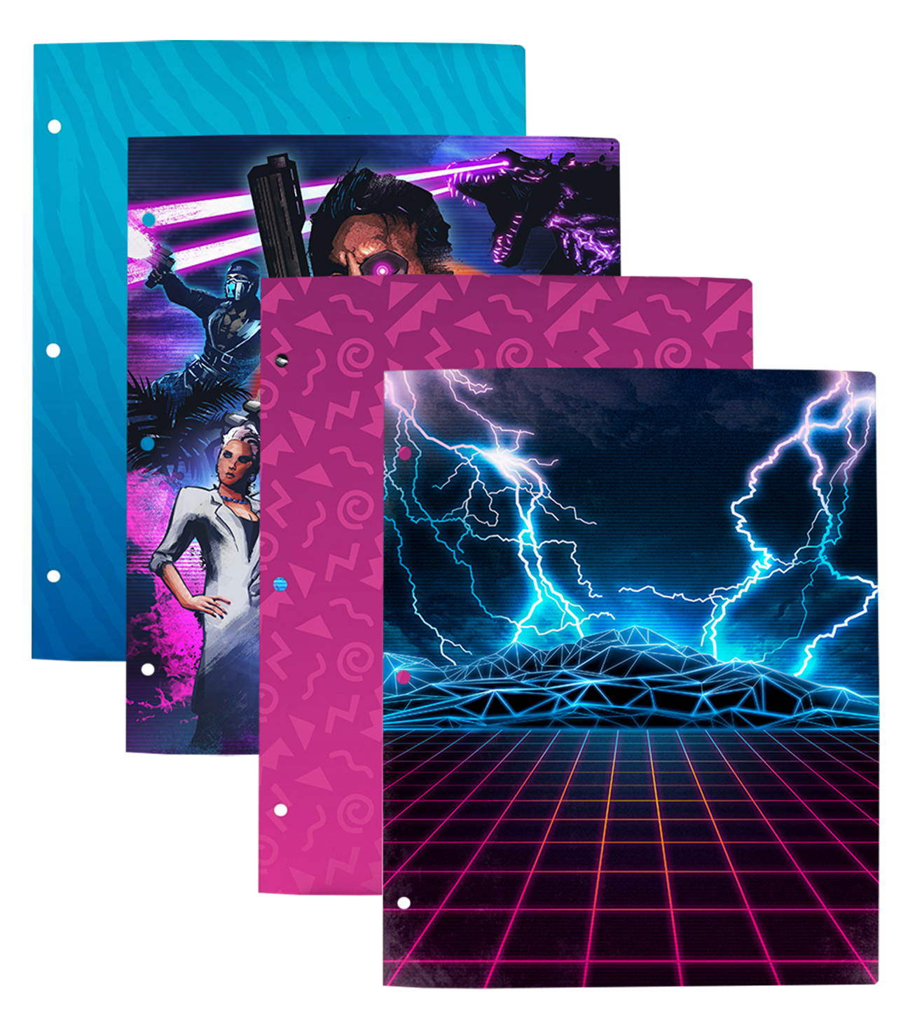 limited-run-far-cry-3-blood-dragon-retro-binder-ordner-divider image 4