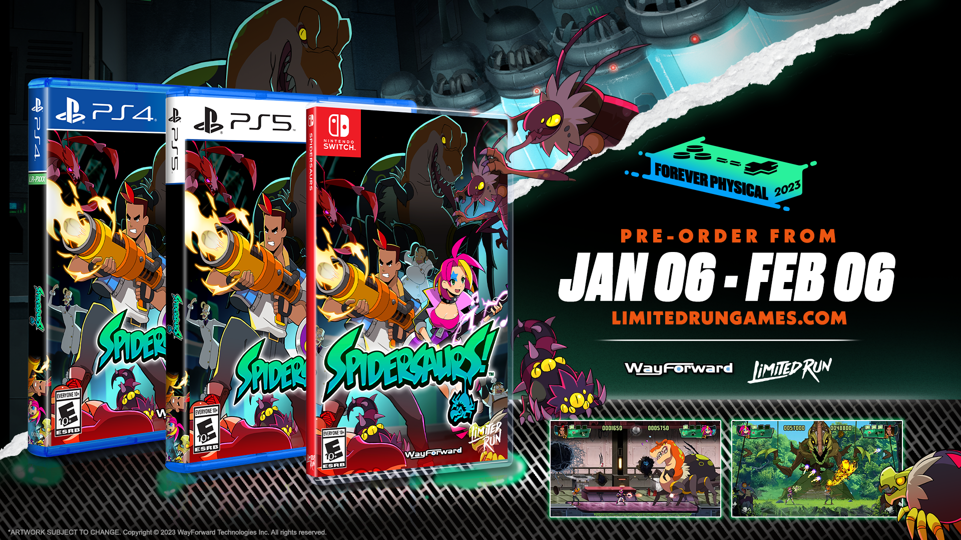 switch-limited-run-spidersaurs-switch-spiel-run-n-gun-co-op image 3