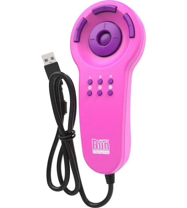 limited-run-retro-switch-pc-controller-gamepad-faramore-fuchsia image 1