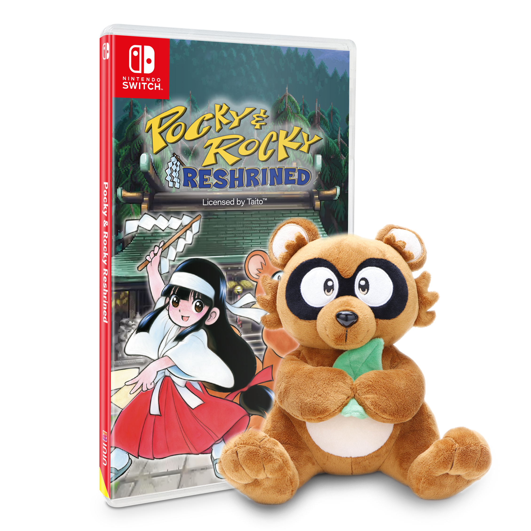 pocky-rocky-reshrined-limited-plushie-bundle-switch-shooter-koop image 1