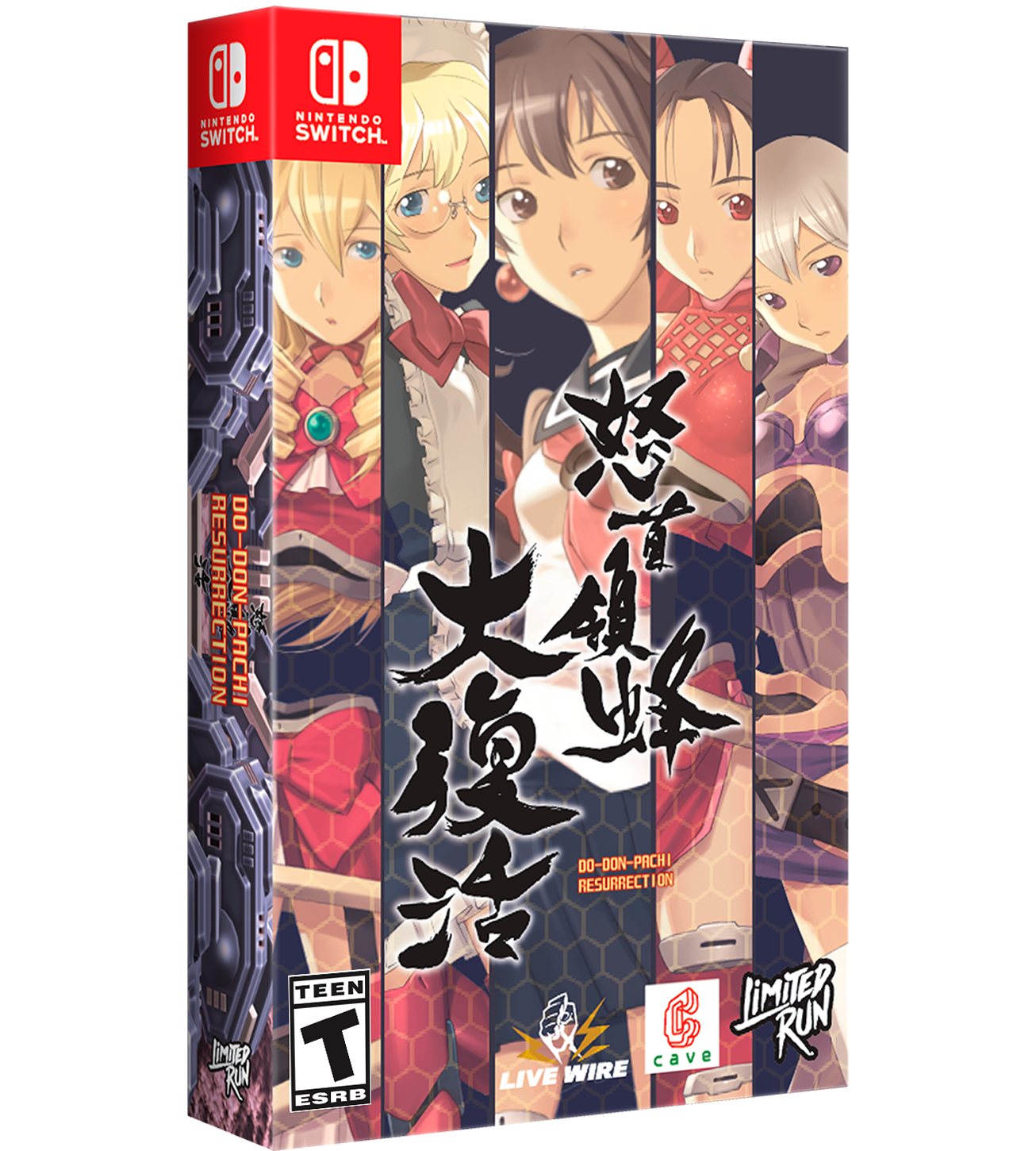 limited-run-switch-160-dodonpachi-resurrection-steelbook image 1