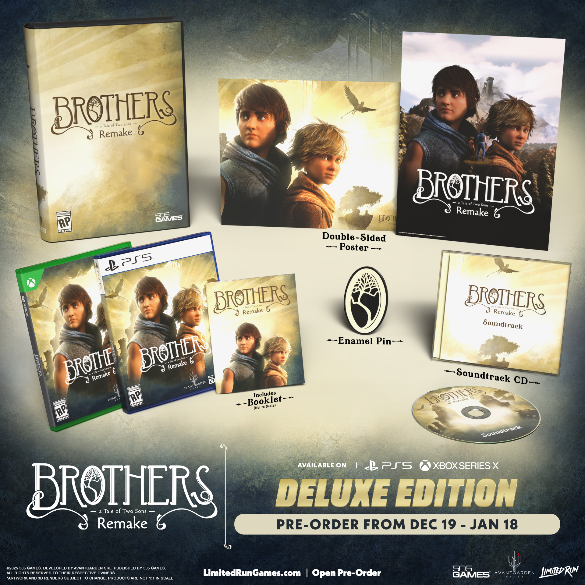 limited-run-games-brothers-tale-of-two-sons-remake-ps5-spiel-deluxe-edition image 2