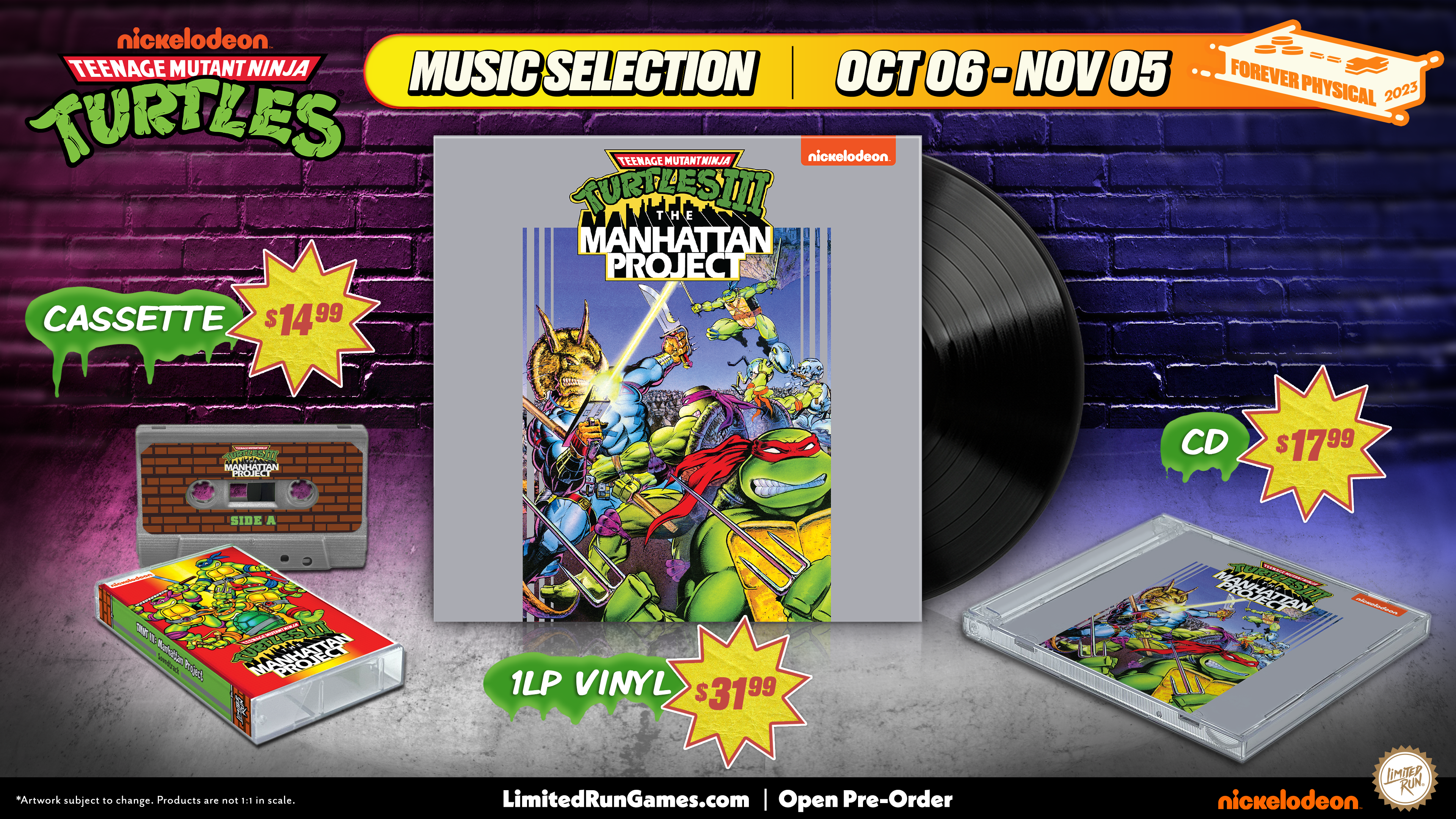 limited-run-tmnt-iii-manhattan-project-kassette-soundtrack image 3