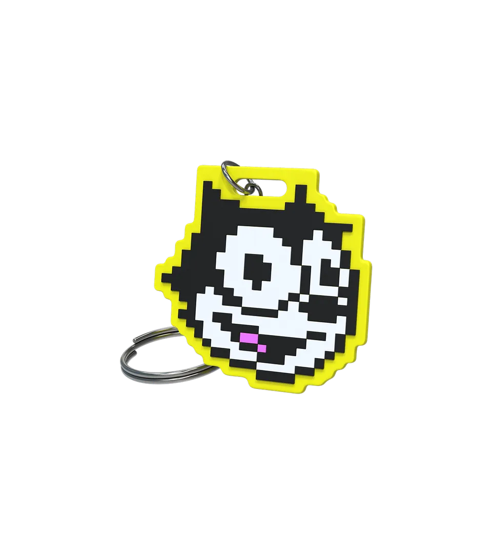 limited-run-felix-the-cat-keychain-schl-sselanh-nger-merch image 1