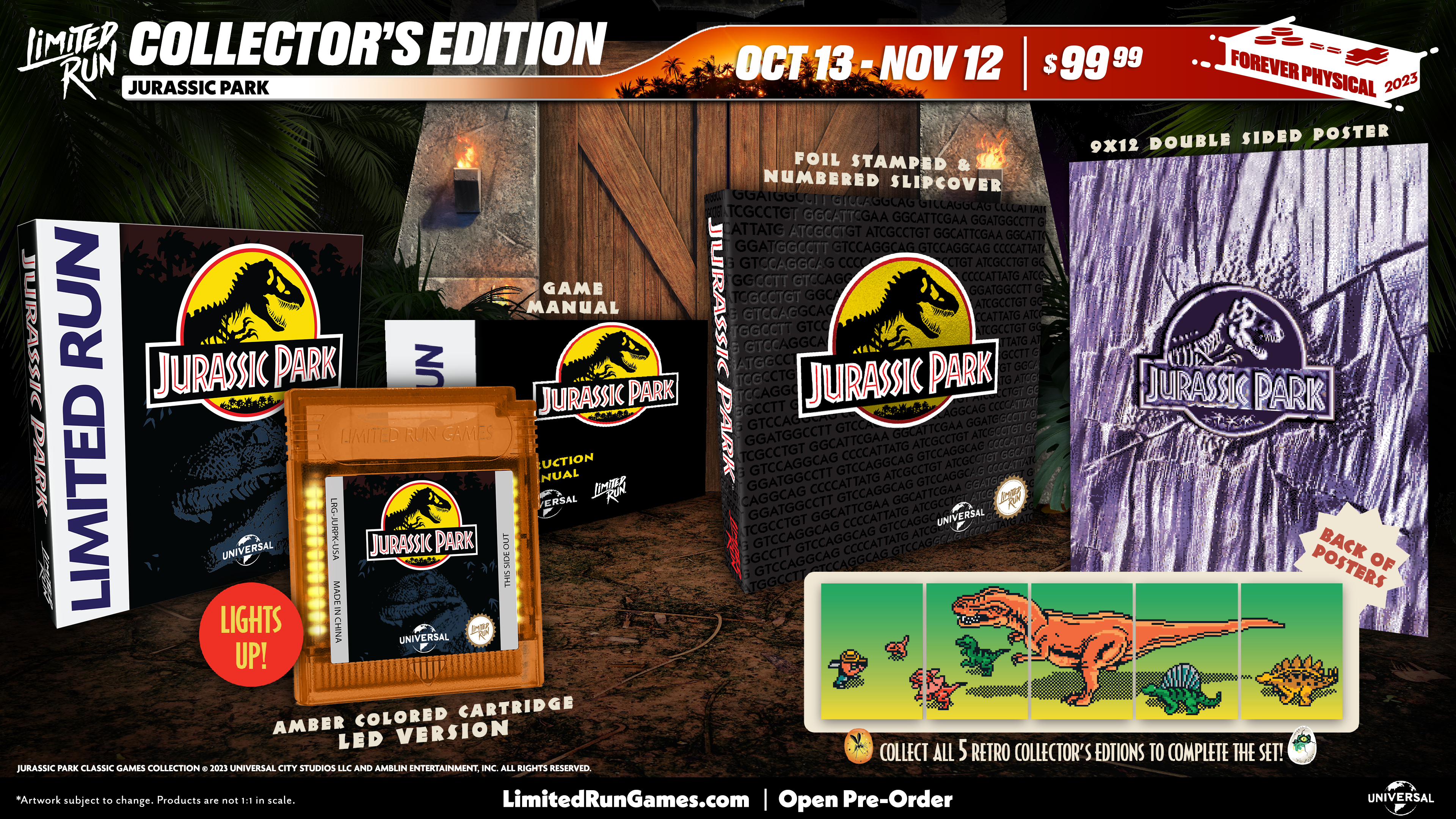 limited-run-jurassic-park-collectors-edition-game-boy-spiel-modul image 3