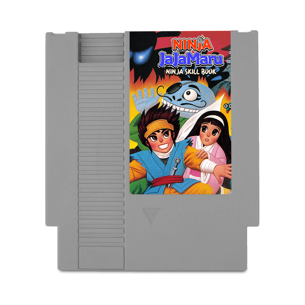 strictly-limited-games-ninja-jajamaru-ninja-skill-book-nes-modul-rpg image 3
