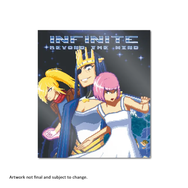 strictly-limited-art-card-infinite-beyond-the-mind-alu-druck-14x17 image 1