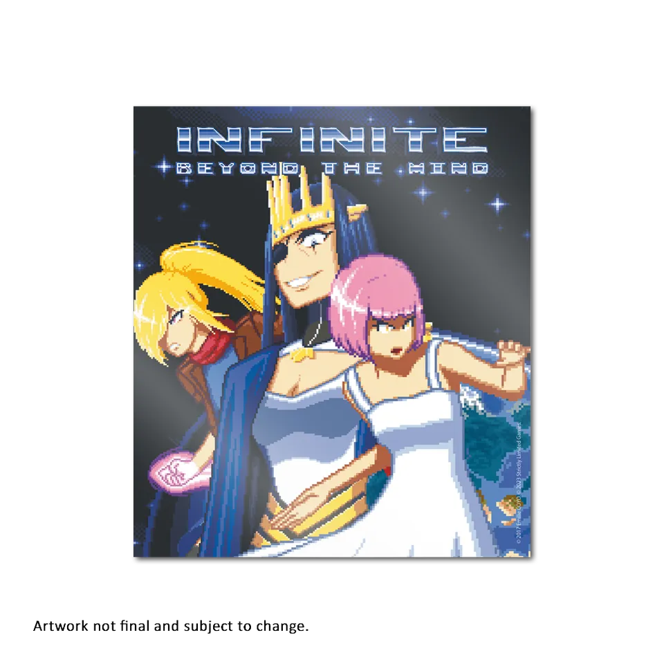 strictly-limited-art-card-infinite-beyond-the-mind-alu-druck-14x17 image 1
