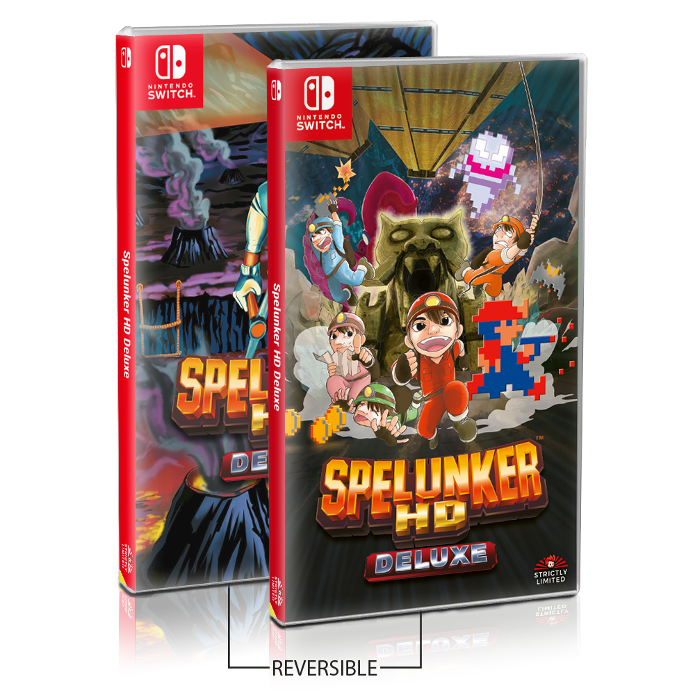 strictly-limited-spelunker-hd-deluxe-switch-spiel-collectors-edition image 5