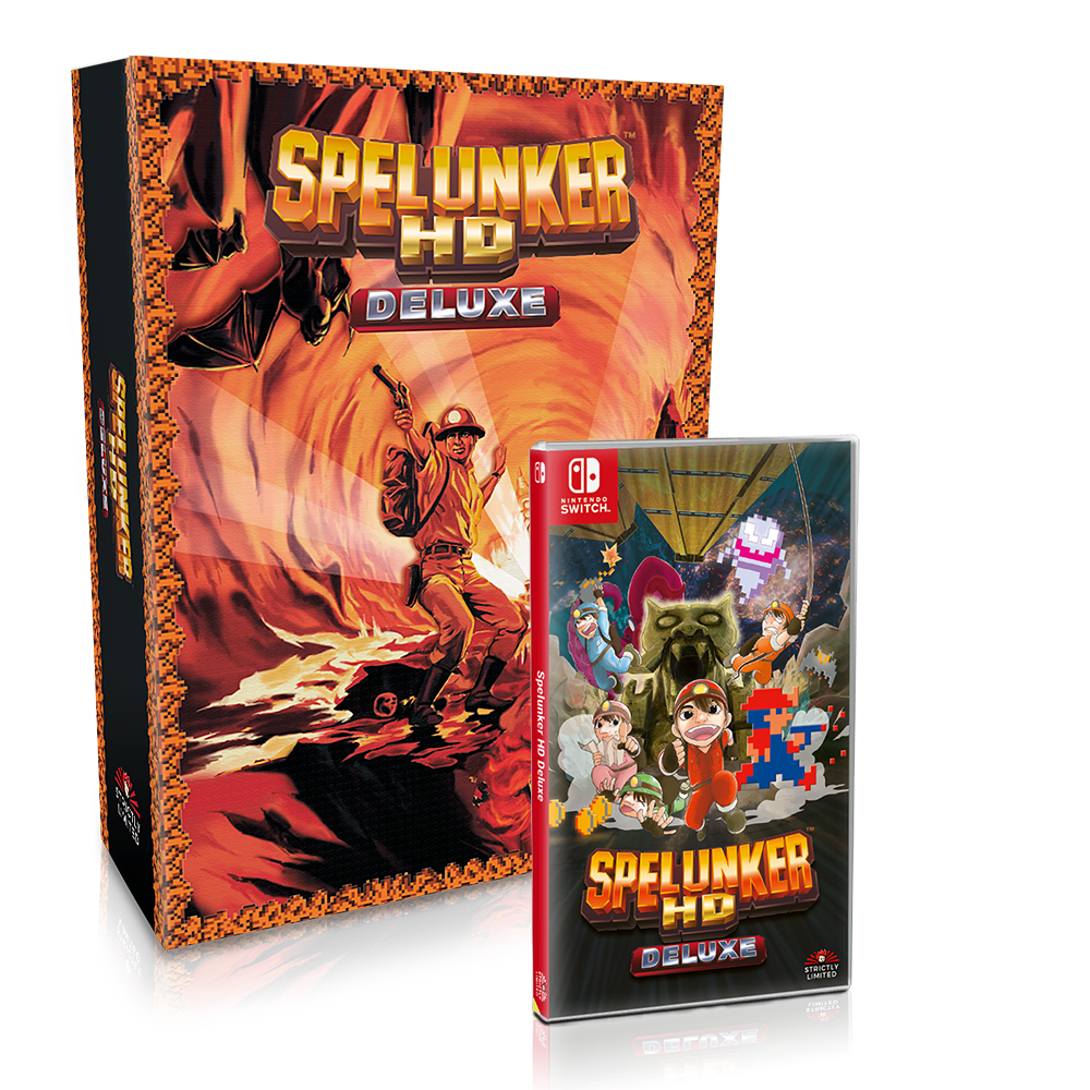 strictly-limited-spelunker-hd-deluxe-switch-spiel-collectors-edition image 1