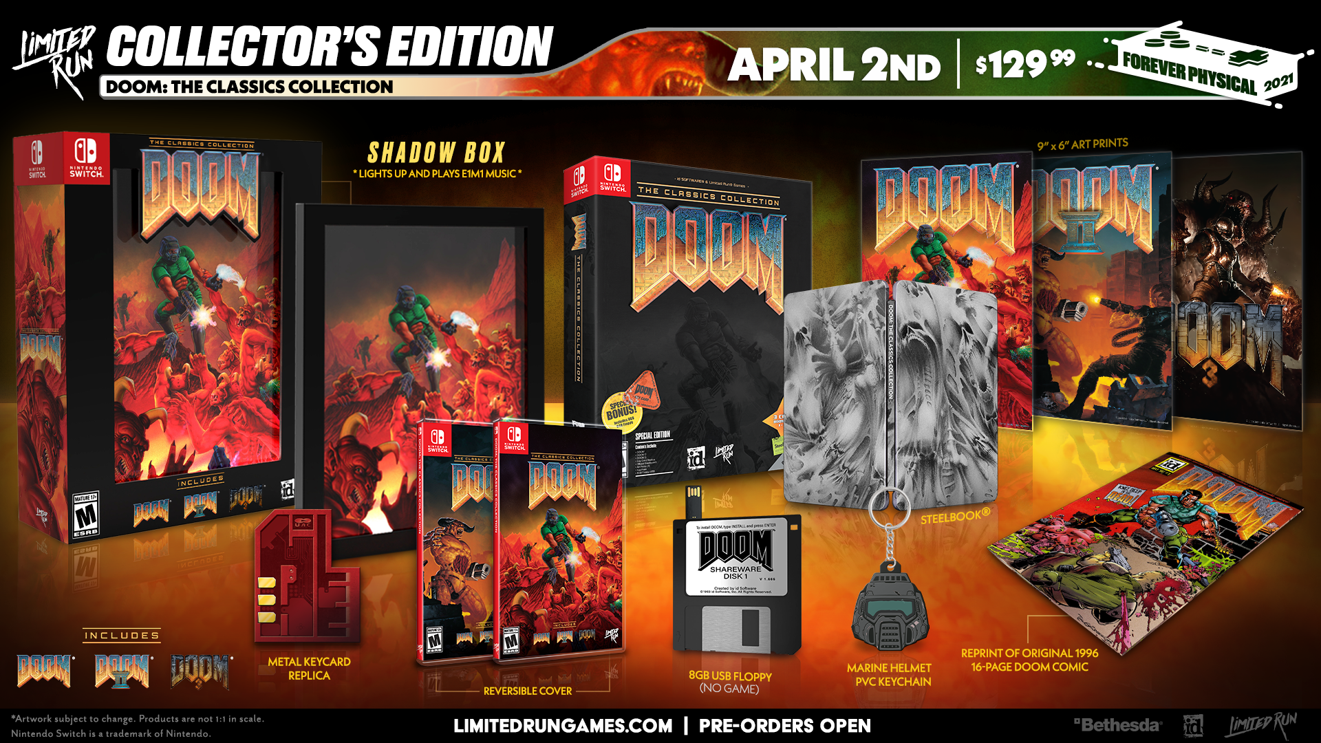 switch-limited-run-doom-classics-collection-collector-s-edition image 2