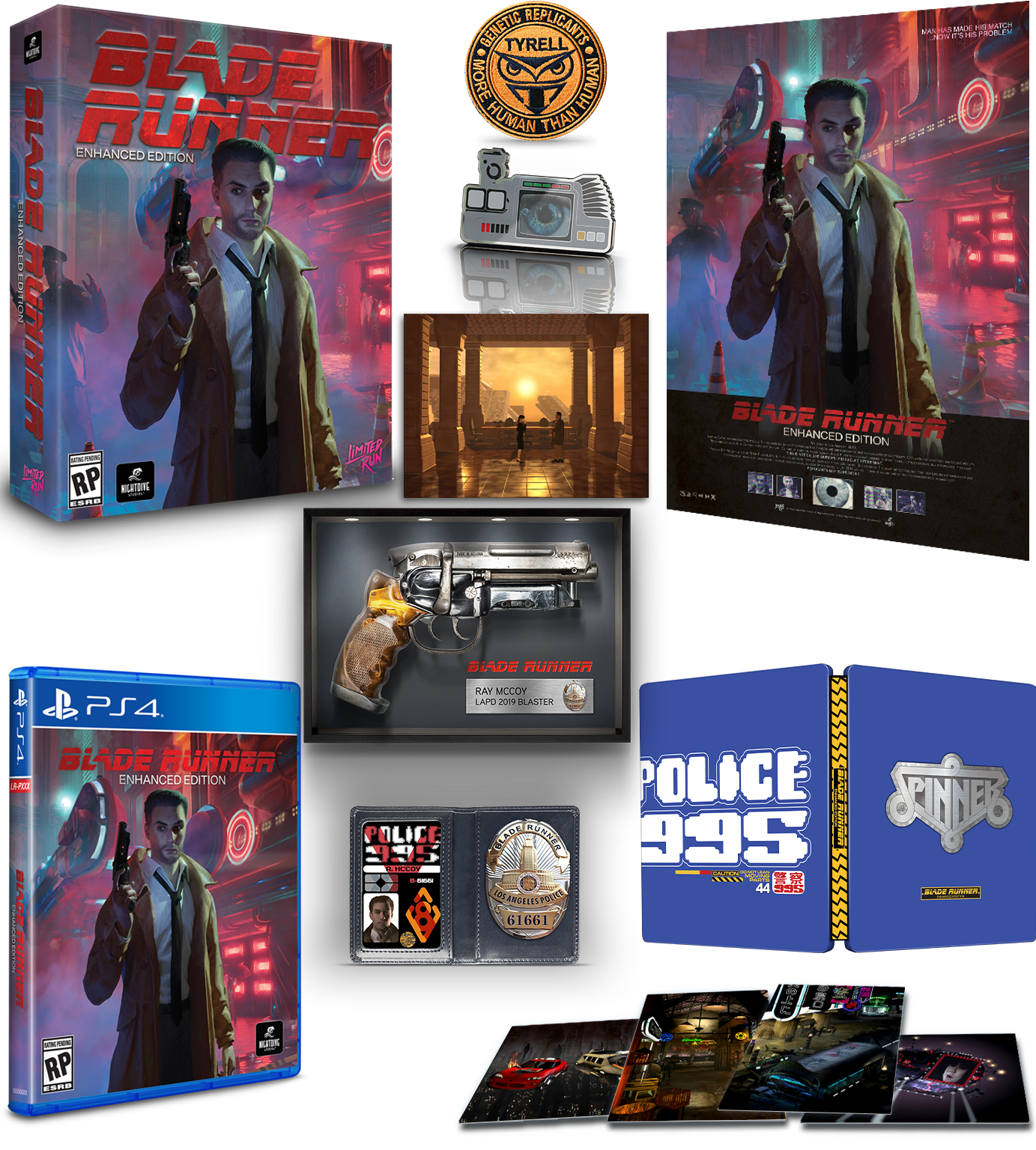 limited-run-466-blade-runner-ultimate-edition-ps4-sci-fi image 2